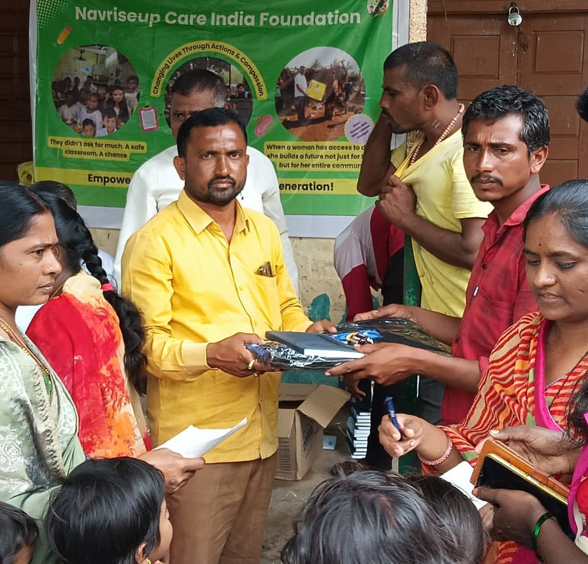 Exam Pad Distribution